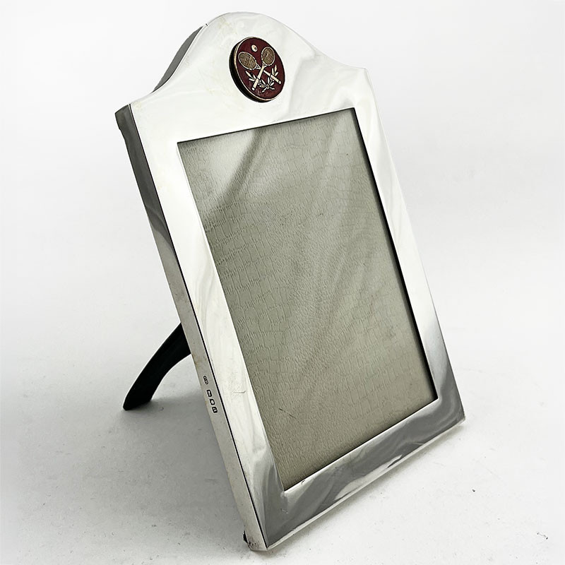Tennis Related Sterling Silver Photo Frame (1916)