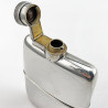 Good Quality Sterling Silver Hip Flask