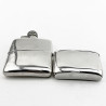 Good Quality Sterling Silver Hip Flask