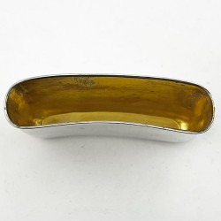 Good Quality Sterling Silver Hip Flask