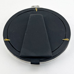 Pretty Edwardian Round Sterling Silver Photo Frame