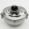 Good Quality and Gauge Victorian Sterling Silver Tea Caddy