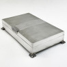 Large Sterling Silver Art Deco Style Cigar or Trinket Box