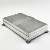 Large Sterling Silver Art Deco Style Cigar or Trinket Box
