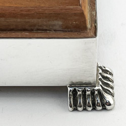 Large Sterling Silver Art Deco Style Cigar or Trinket Box