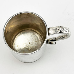 Good Quality George II 3/4 Pint Sterling Silver Mug