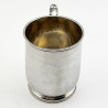 Good Quality George II 3/4 Pint Sterling Silver Mug