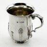 Fine Quality Plain Body Sterling Silver Christening Mug