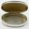 Good Gauge Edwardian Sterling Silver Jewellery or Trinket Box