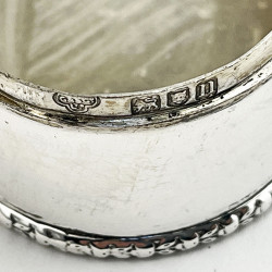 Good Gauge Edwardian Sterling Silver Jewellery or Trinket Box