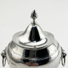 Smart Sterling Silver Oval Tea Caddy