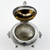 Smart Sterling Silver Oval Tea Caddy