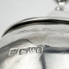 Smart Sterling Silver Oval Tea Caddy