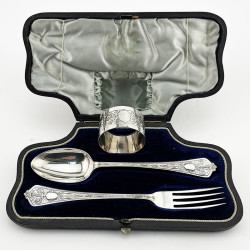 Boxed Victorian Sterling...