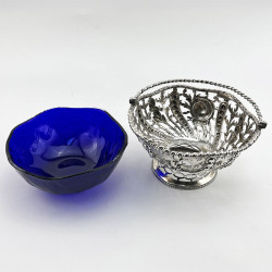 Beautiful Georgian Sterling Silver Sugar Basket