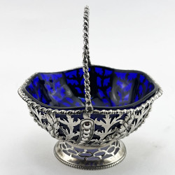 Beautiful Georgian Sterling Silver Sugar Basket