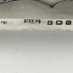 Edwardian Mappin & Webb Sterling Silver Desk Top Calendar