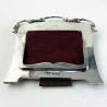 Edwardian Mappin & Webb Sterling Silver Desk Top Calendar