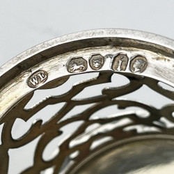 Beautiful Victorian Sterling Silver Mustard Pot