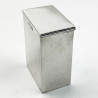 Plain Edwardian Sterling Silver Playing Card Case