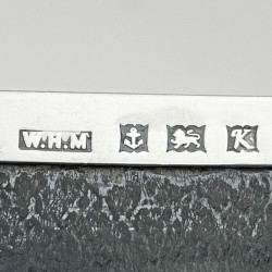 Superb Quality Sterling Silver Rectangular Cigarette or Trinket box