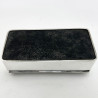 Good Gauge Edwardian Sterling Silver Trinket or Cigarette Box