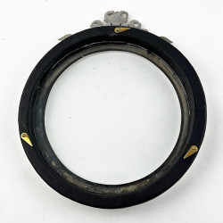 Pretty Edwardian Round Sterling Silver Photo Frame