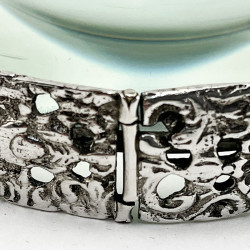 Unusual Victorian Sterling Silver Magnifying Glass