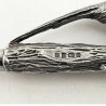 Superb Quality Cast Sterling Silver Paper Knife