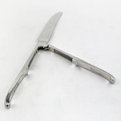 Set of Six English Boxed Silver Plated Lobster Crackers or Crab Picks