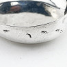 Very Good Quality George II Sterling Silver Pap Boat