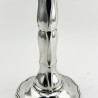 Most Unusual Style Sterling Silver Candlesticks