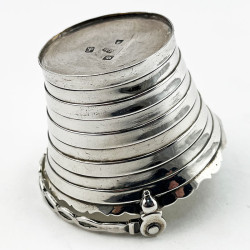 Rare and Unusual Georgian Sterling Silver Cream Pail