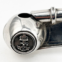 Naval Edwardian Sterling Silver Bosun's Whistle