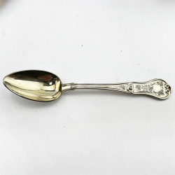 Decorative Boxed French Sterling Silver Christening Set