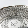 Superior Large Victorian Silver Plated Basket