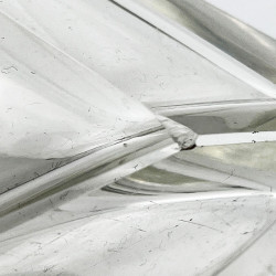 Stylish Plain Art Deco Silver Neck Decanter