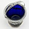 Edwardian Sterling Silver Sugar Basket or Cream Pail