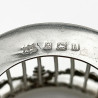 Edwardian Sterling Silver Sugar Basket or Cream Pail