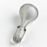 Superb Victorian Sterling Silver Necked Glug Glug Decanter