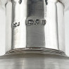 Superb Victorian Sterling Silver Necked Glug Glug Decanter