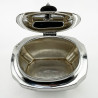 Smart Good Quality Asprey & Co Sterling Silver Tea Caddy