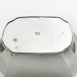 Smart Good Quality Asprey & Co Sterling Silver Tea Caddy