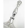 Elegant Pair of Georgian Sterling Silver Candlesticks