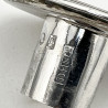Elegant Pair of Georgian Sterling Silver Candlesticks