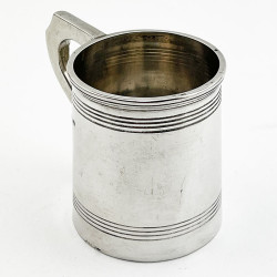 Charming Georgian Style Sterling Silver Christening Mug