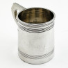 Charming Georgian Style Sterling Silver Christening Mug