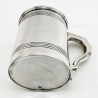 Charming Georgian Style Sterling Silver Christening Mug