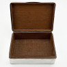 Smart Plain Sterling Silver Trinket or Cigarette Box