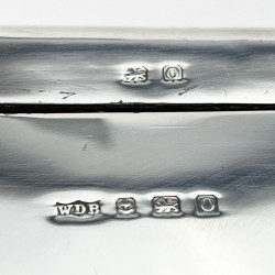 Smart Plain Sterling Silver Trinket or Cigarette Box